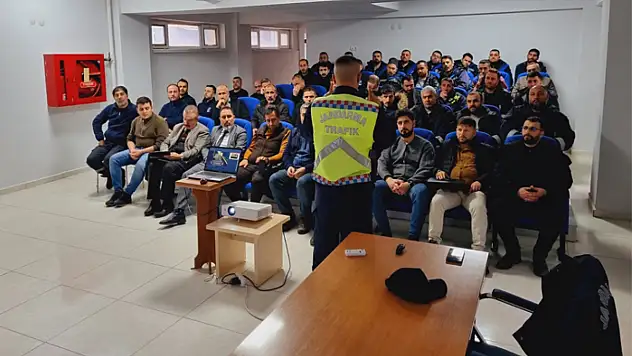 VEDAŞ personeline trafik eğitimi