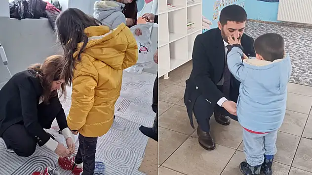 VEDAŞ'tan, kırsaldaki öğrencilere sıcak yardım