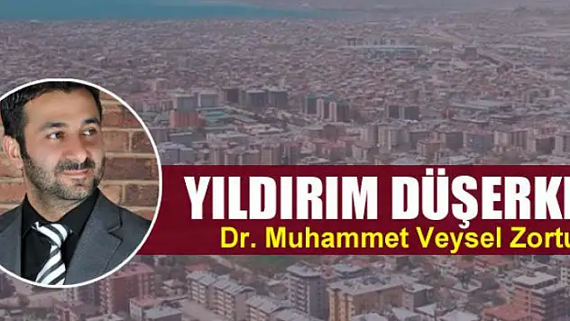 Yıldırım düşerken