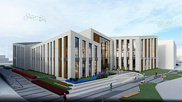 Yeni halk kütüphanesi inşaat çalışmaları sürüyor
