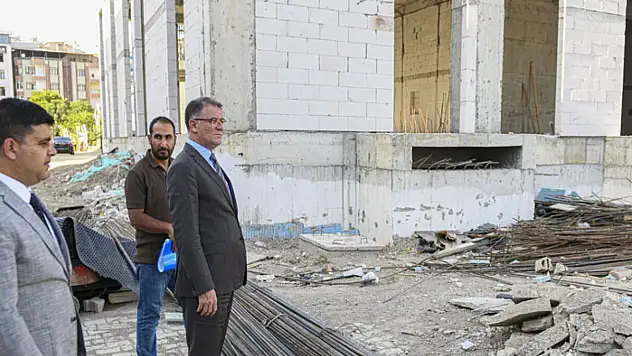 Yeni Kültür Merkezi inşaatı devam ediyor