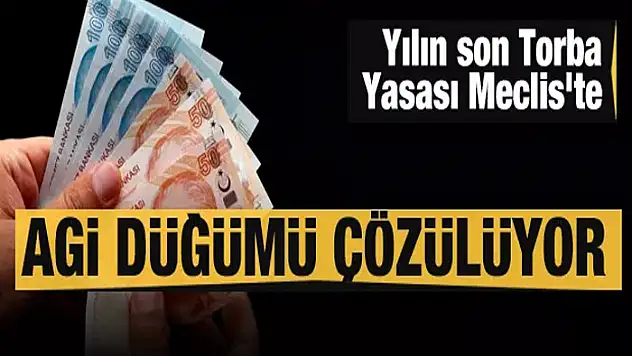 Yılın son Torba Yasası Meclis'te: AGİ düğümü çözülüyor