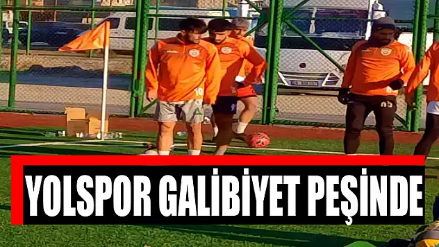 YOLSPOR GALİBİYET PEŞİNDE