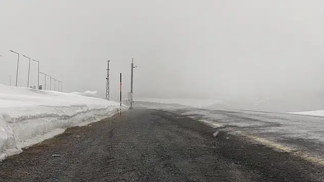 Yüksek kesimlerinde kar yağışı etkili oldu