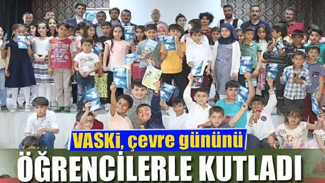VASKİ, çevre gününü öğrencilerle kutladı