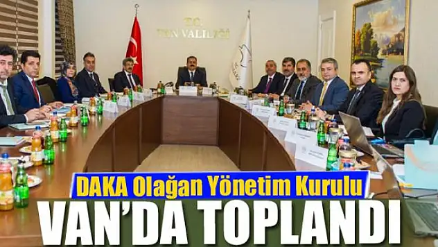 DAKA Olağan Yönetim Kurulu toplandı