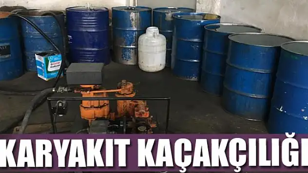 Van'da akaryakıt kaçakçılığı