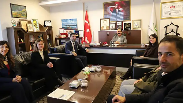 YYÜ İnnovan Girişimcilik Merkezi'nden Van Ticaret Borsası'na ziyaret