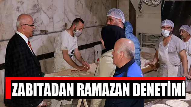 Zabıtadan ramazan denetimi