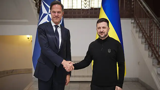 Zelenskiy, NATO Genel Sekreteri Rutte ile bir araya geldi