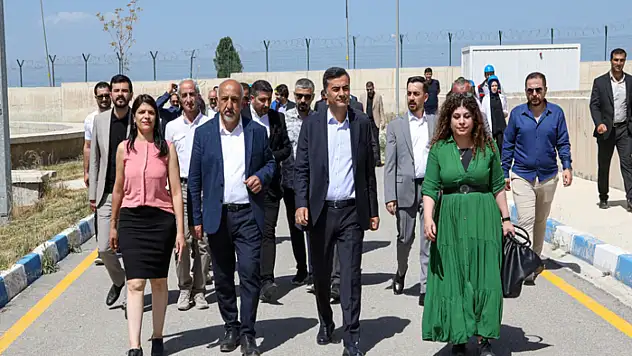 Zeydan Atıksu Arıtma ve Entegre Katı Atık Bertaraf Tesislerini inceledi