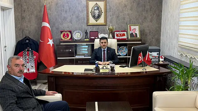 Ziraat Odası Başkanı Ceylancı'dan Kaymakam Bulut'a ziyaret