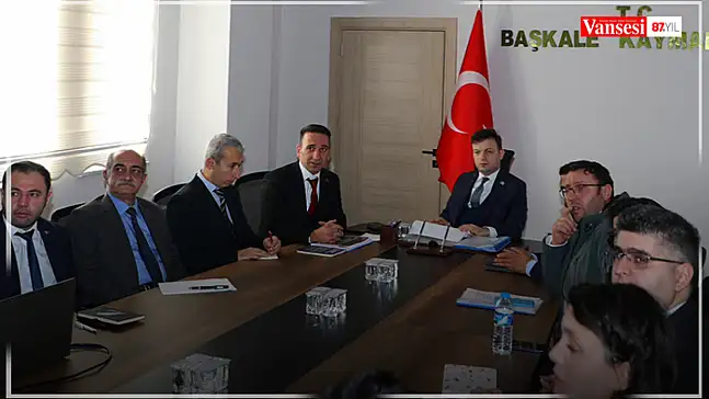 Başkale'de ikinci dönem için eğitim stratejileri masaya yatırıldı