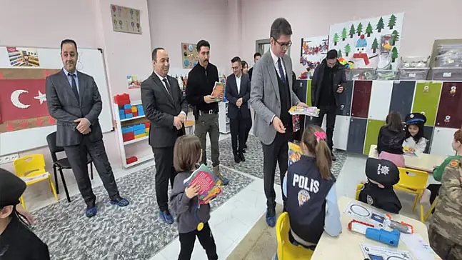 Kaymakam Karaloğlu'ndan Sahilkent Anaokuluna ziyaret