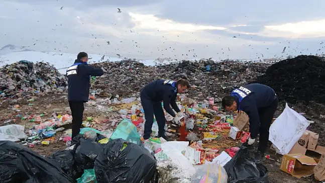 Van'da son kullanma tarihi geçmiş 1 ton gıda imha edildi