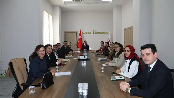 Başkale’de 2026 çalışma programları masaya yatırıldı