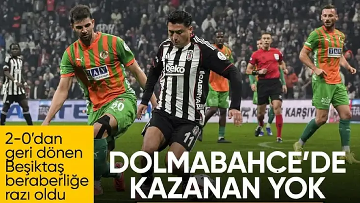Beşiktaş 6 maçtır evinde kaybetmiyor