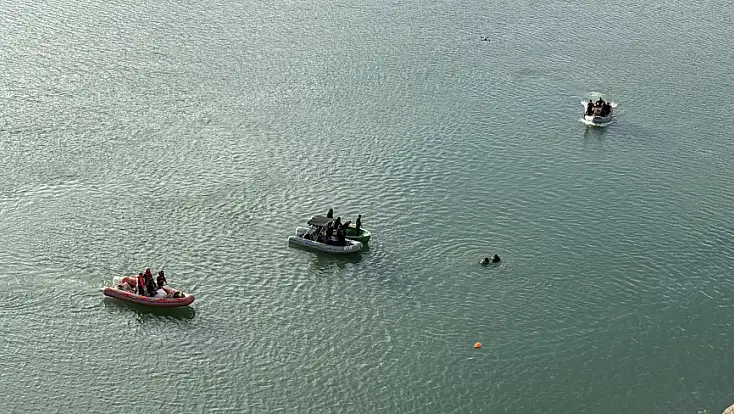 Zernek barajındaki kazada kayıp kişiyi arama çalışmaları sürüyor