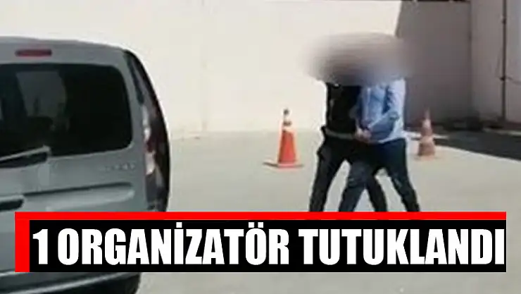 1 organizatör tutuklandı