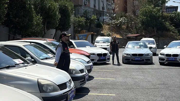 10 İlde change otomobil operasyonu: 45 araç ele geçirildi