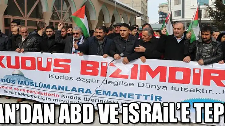 Van'dan ABD ve İsrail'e tepki