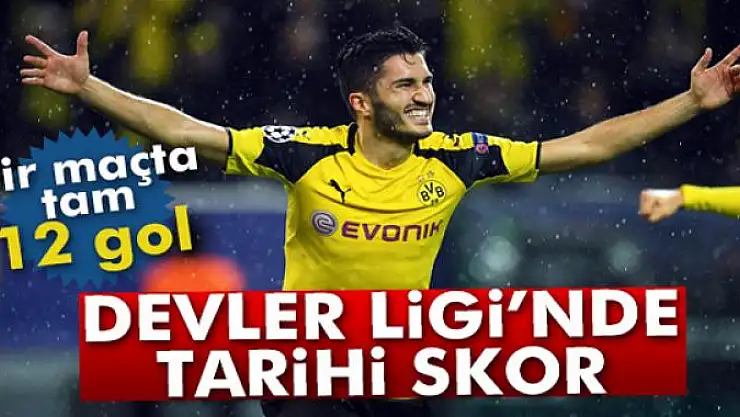 Borussia Dortmund, Legia Varşova'yı 8-4 yendi