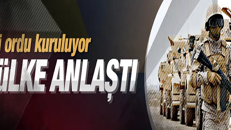 Arap NATO'su seneye hazır