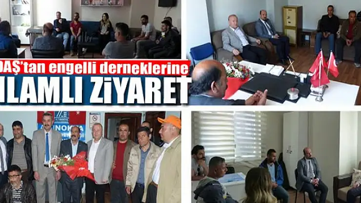 VEDAŞ'tan engelli derneklerine ziyaret