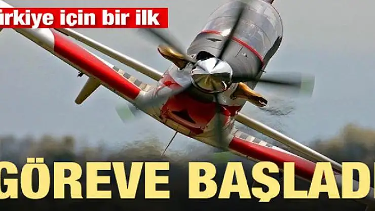 Türkiye için bir ilk! Hürkuş göreve başladı