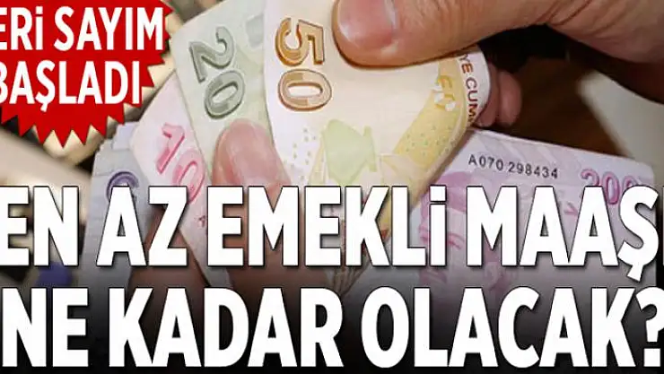 Emekliye en az bin 558 TL  