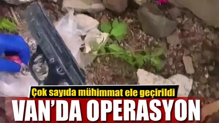 Van'da terör operasyonu