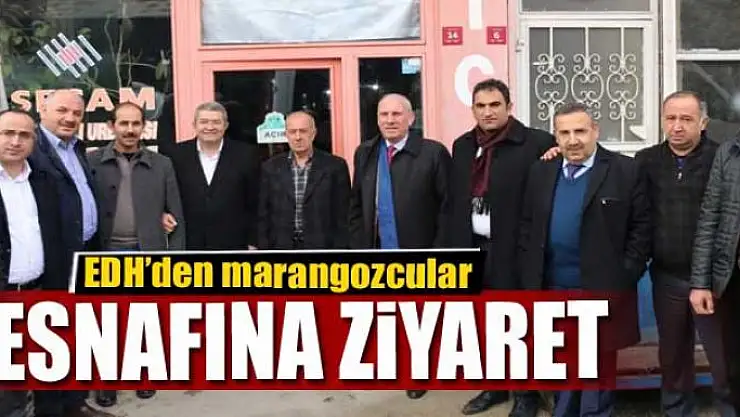EDH'den marangozcular esnafına ziyaret