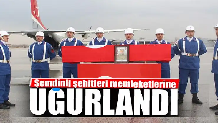 Şemdinli şehitleri memleketlerine uğurlandı