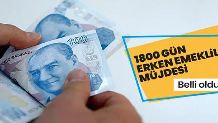 Bağ-Kur'luya 1800 gün erken emeklilik