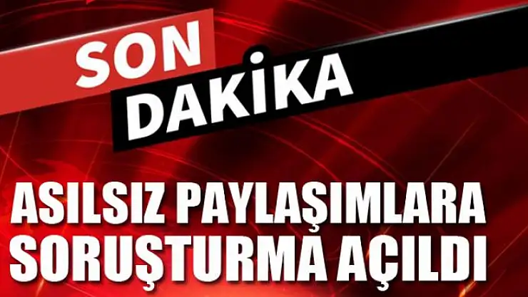 Cezaevleriyle ilgili asılsız paylaşımlara soruşturma açıldı