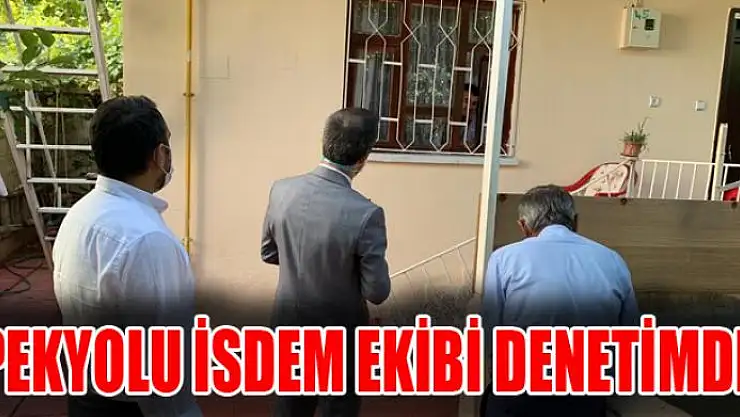 İpekyolu İSDEM ekibi denetimde