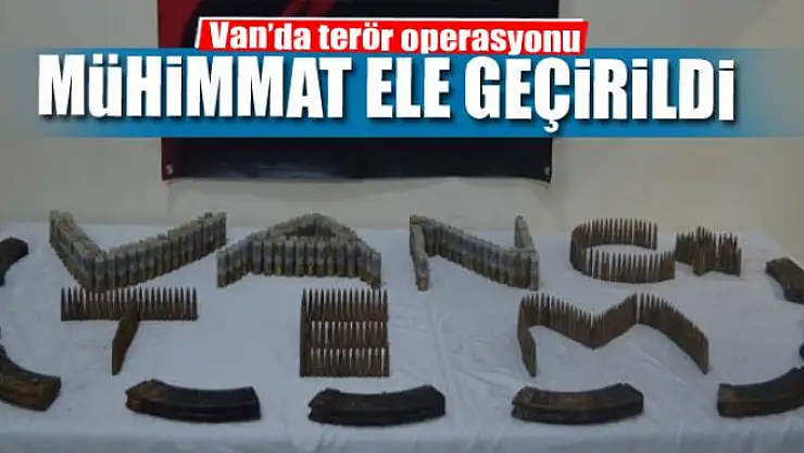 Van'da terör operasyonu