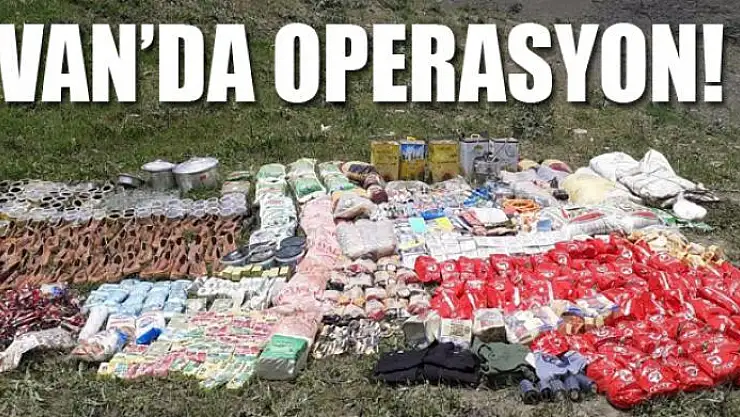 Van'da operasyon