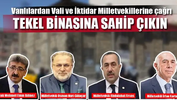 TEKEL BİNASINA SAHİP ÇIKIN