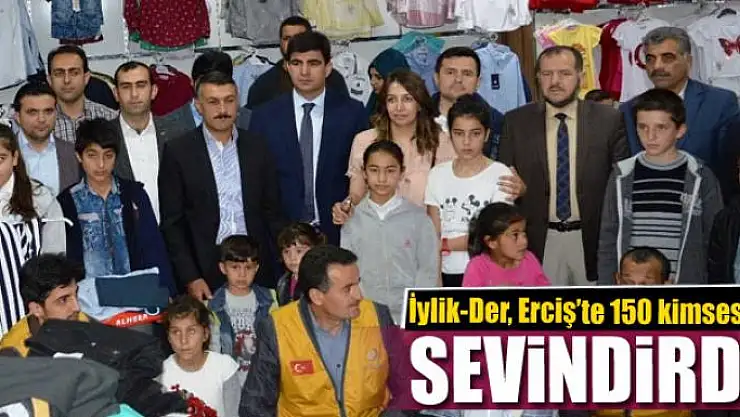 İylik-Der, Erciş'te 150 kimsesizi sevindirdi