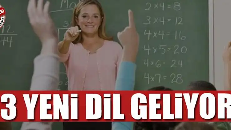 3 yeni dil geliyor