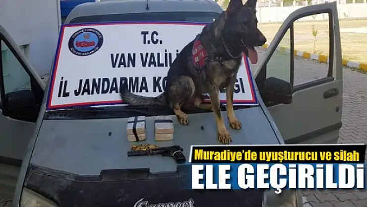 Muradiye'de uyuşturucu ve silah ele geçirildi