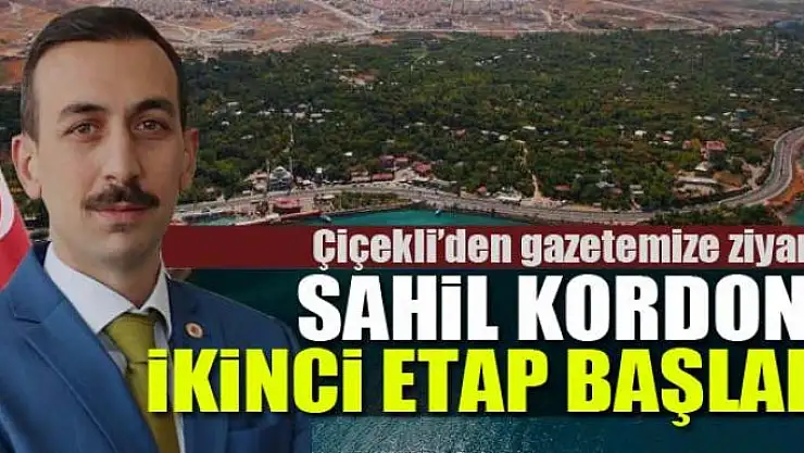 EDREMİT SAHİL KORDONU İKİNCİ ETAP BAŞLADI
