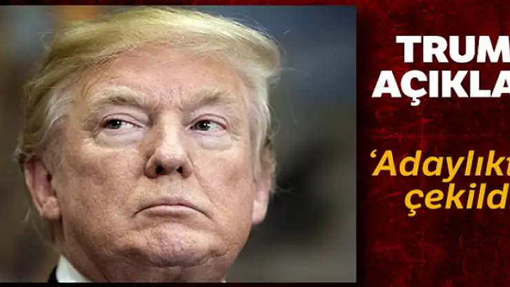 Trump, Shanahan'in adaylıktan çekilmek istediğini duyurdu