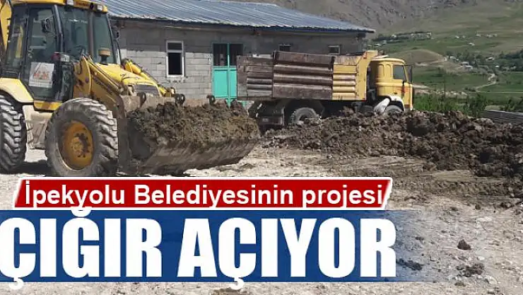 İpekyolu Belediyesinden mera gübreleme çalışması