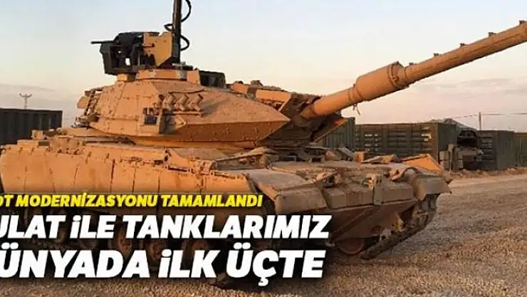 Pulat ile tanklarımız dünyada ilk üçte