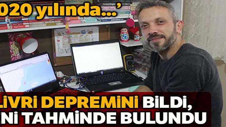 Silivri depremini bildi, yeni uyarılarda bulundu