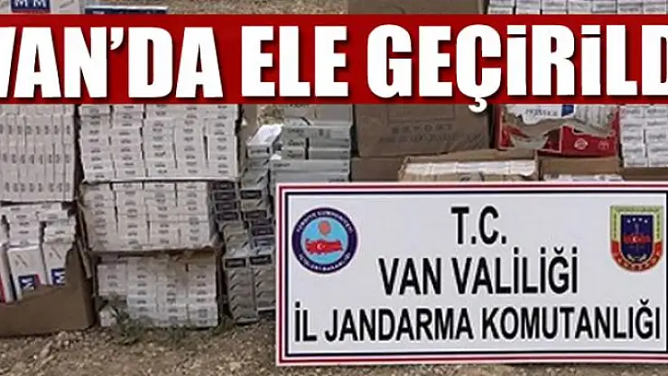 Van'da ele geçirildi