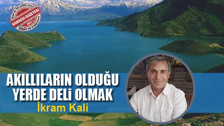 Akıllıların olduğu yerde deli olmak