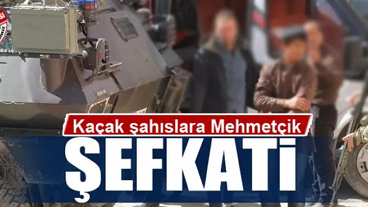 Kaçak şahıslara Mehmetçik şefkati